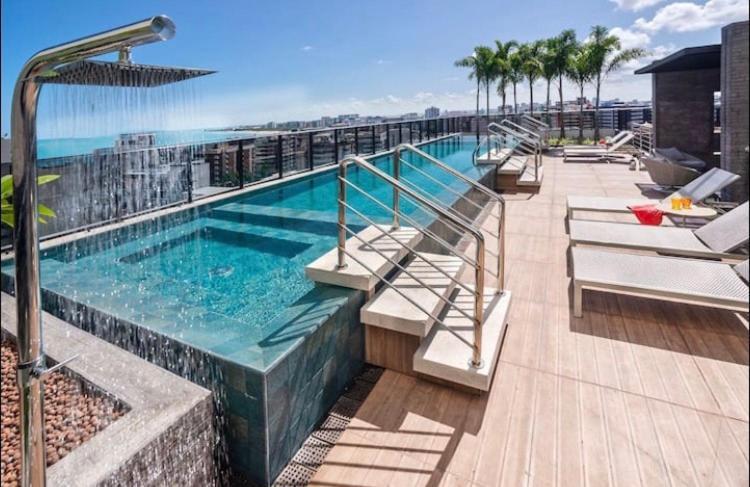 Apto Time - Vista Mar Em Ponta Verde Maceio Apartment ภายนอก รูปภาพ