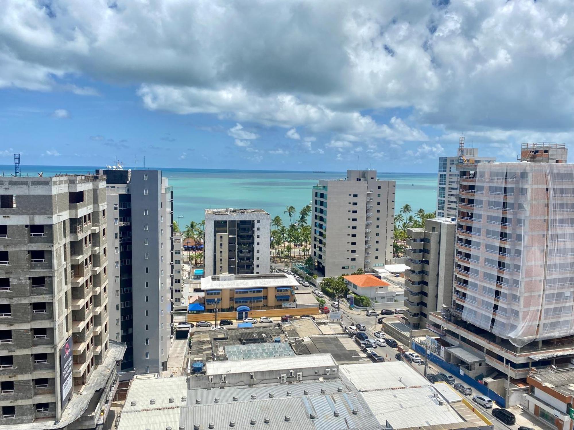 Apto Time - Vista Mar Em Ponta Verde Maceio Apartment ภายนอก รูปภาพ